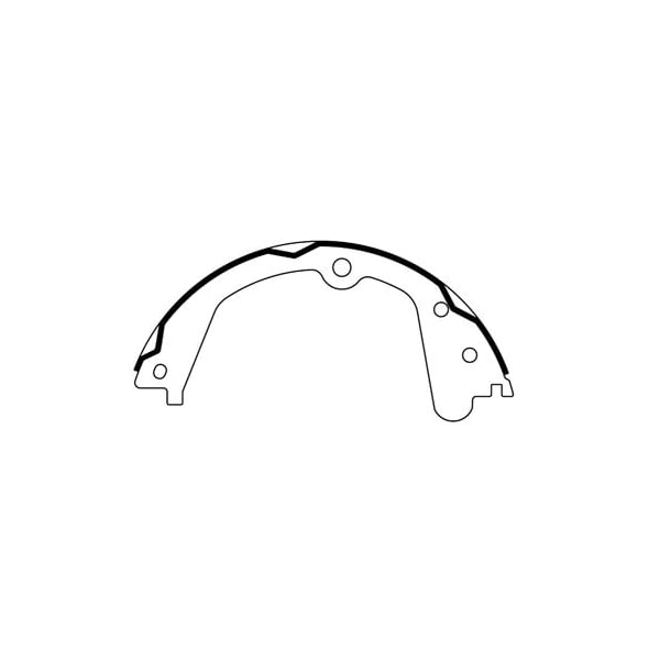 Centric Parts Centric Brake Shoes, 111.09520 111.09520 - main